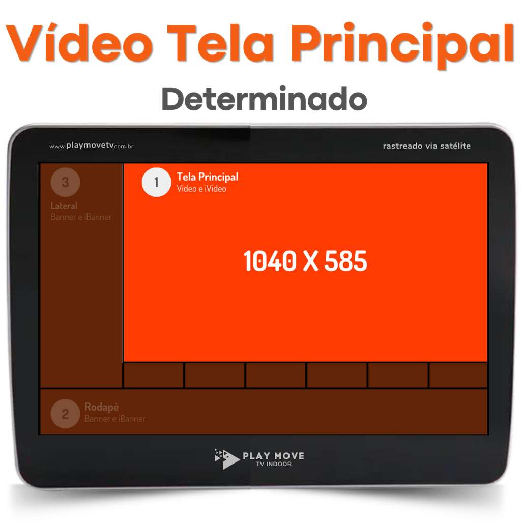 Vídeo Tela Principal 15s Determinado (01 Tela)